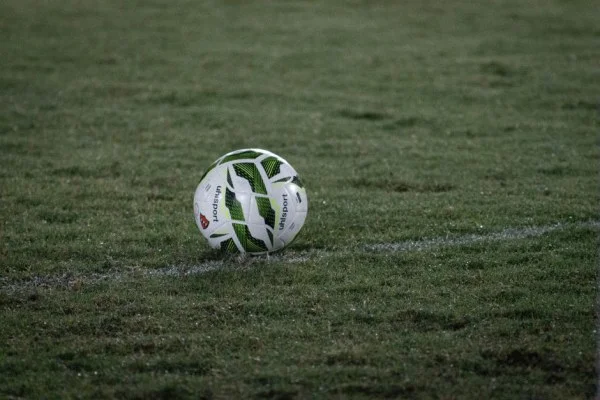 soccer ball on grass